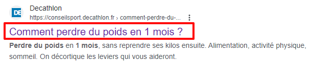 Balise title pour améliorer son référencement naturel gratuitement